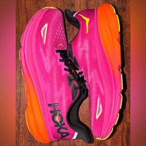 HOKA Men's Running Shoes - Pink/Orange